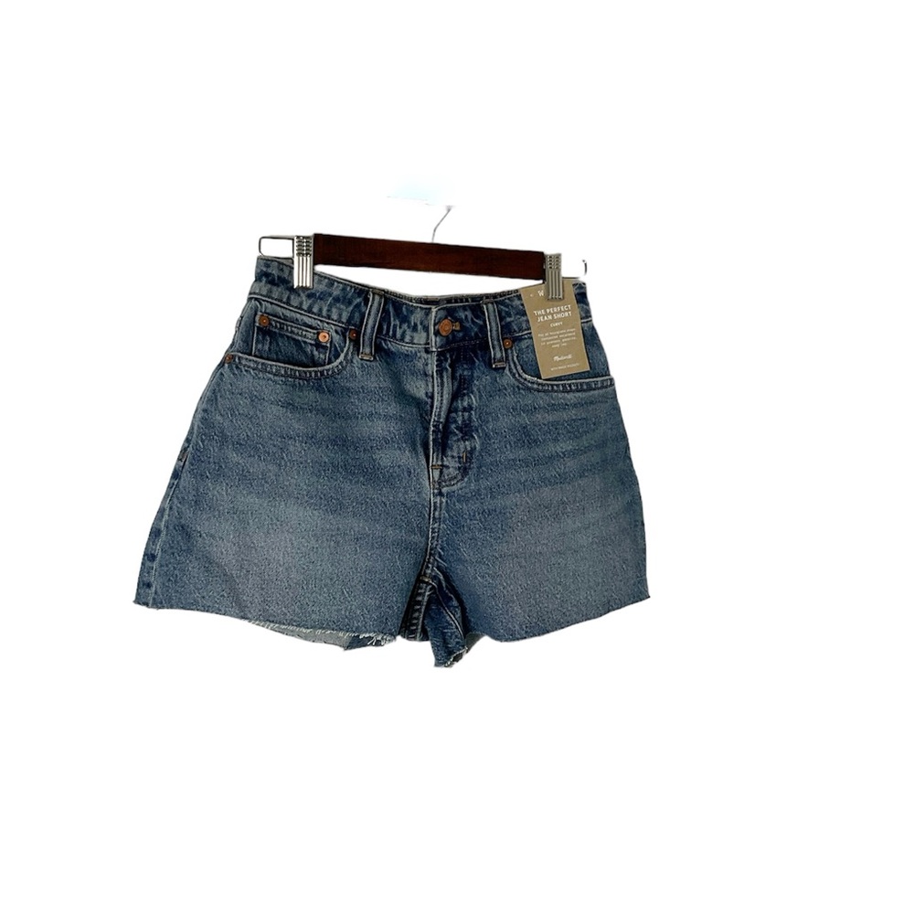Madewell The Curvy Perfect Jean Short Size 26 Blue